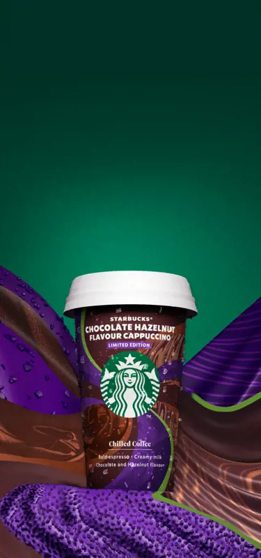 Starbucks® Chocolate Hazelnut Flavour Cappuccino